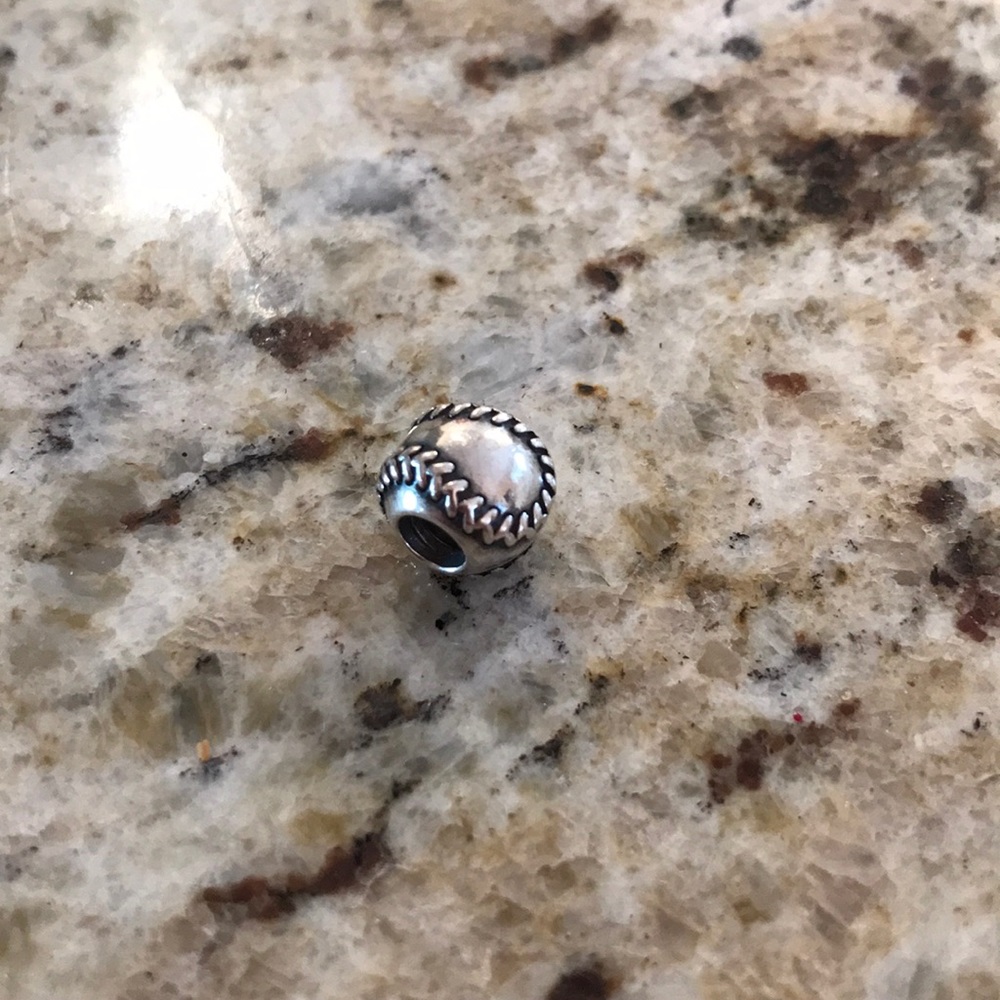 Pandora softball baseball charm